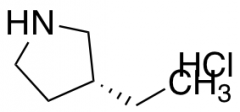 (3R)-3-Ethylpyrrolidine hydrochloride