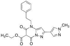 Ethyl 2-(1-methyl-1H-pyrazol-4-yl)-5,7-dioxo-4-phenethyl-4,5,6,7-tetrahydropyrazolo[1,5-a]
