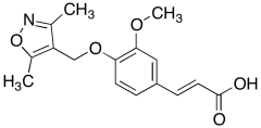 3-​[4-​[(3,​5-​Dimethyl-​4-​isoxazolyl)​methoxy]​-​3-​methoxyphenyl]​