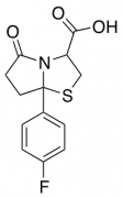 7a-(4-Fluorophenyl)-5-oxo-hexahydropyrrolo[2,1-b][1,3]thiazole-3-carboxylic Acid