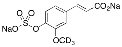 Ferulic Acid-d3 4-O-Sulfate Disodium Salt