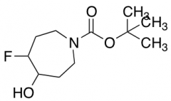 4-Fluoro-5-hydroxy-azepane-1-carboxylic Acid tert-Butyl Ester