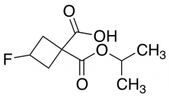 3-Fluoro-1-[(propan-2-yloxy)carbonyl]cyclobutane-1-carboxylic Acid
