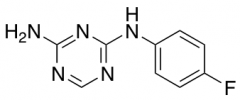 N-(4-Fluorophenyl)-1,3,5-triazine-2,4-diamine