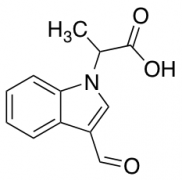 2-(3-formyl-1H-indol-1-yl)propanoic Acid