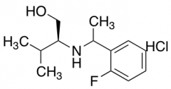(2S)-2-{[1-(2-Fluorophenyl)ethyl]amino}-3-methylbutan-1-ol hydrochloride