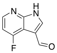 4-Fluoro-7-azainole-3-carboxaldehyde
