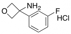 3-(3-fluorophenyl)oxetan-3-amine hydrochloride