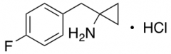 1-[(4-fluorophenyl)methyl]cyclopropan-1-amine hydrochloride