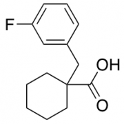 1-[(3-fluorophenyl)methyl]cyclohexane-1-carboxylic acid