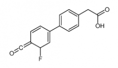 4-(3-Fluoro-4-carbonylphenyl)phenylacetic acid