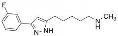 {5-[3-(3-fluorophenyl)-1H-pyrazol-5-yl]pentyl}(methyl)amine