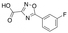 5-(3-fluorophenyl)-1,2,4-oxadiazole-3-carboxylic acid