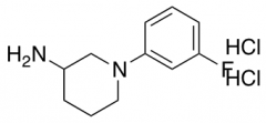 1-(3-fluorophenyl)piperidin-3-amine dihydrochloride