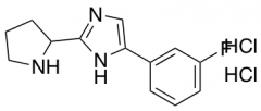 4-(3-fluorophenyl)-2-(pyrrolidin-2-yl)-1H-imidazole dihydrochloride