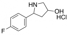 5-(4-fluorophenyl)pyrrolidin-3-ol hydrochloride