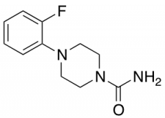 4-(2-fluorophenyl)piperazine-1-carboxamide