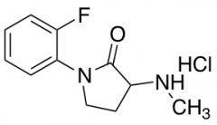 1-(2-fluorophenyl)-3-(methylamino)pyrrolidin-2-one hydrochloride