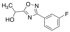1-[3-(3-fluorophenyl)-1,2,4-oxadiazol-5-yl]ethan-1-ol