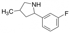 2-(3-fluorophenyl)-4-methylpyrrolidine