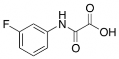 [(3-fluorophenyl)amino](oxo)acetic acid
