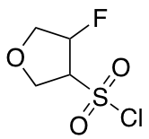 4-fluorooxolane-3-sulfonyl chloride