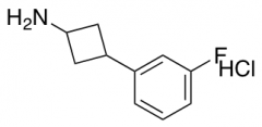 trans-3-(3-Fluorophenyl)cyclobutan-1-amine Hydrochloride