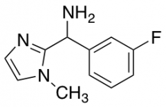 (3-fluorophenyl)(1-methyl-1H-imidazol-2-yl)methanamine