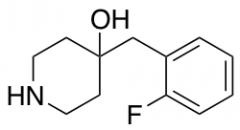 4-[(2-fluorophenyl)methyl]piperidin-4-ol