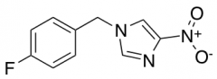 1-[(4-fluorophenyl)methyl]-4-nitro-1H-imidazole