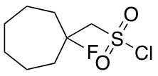 (1-Fluorocycloheptyl)methanesulfonyl Chloride