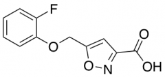 5-[(2-Fluorophenoxy)methyl]isoxazole-3-carboxylic acid