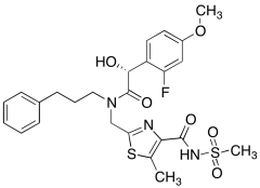 2-[[[(2R)-2-(2-Fluoro-4-methoxyphenyl)-2-hydroxyacetyl](3-phenylpropyl)amino]methyl]-5-met