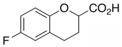 rac-6-Fluoro-3,4-dihydro-2H-1-benzopyran-2-carboxylic Acid