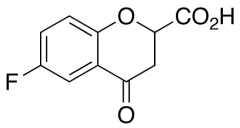 rac-6-Fluoro-3,4-dihydro-4-oxo-2H-1-benzopyran-2-carboxylic Acid