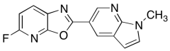 5-Fluoro-2-(1-methyl-1H-pyrrolo[2,3-b]pyridin-5-yl)oxazolo[5,4-b]pyridine