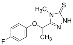 5-[1-(4-Fluorophenoxy)ethyl]-4-methyl-4H-1,2,4-triazole-3-thiol