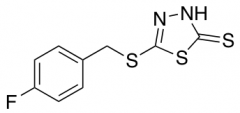 5-{[(4-Fluorophenyl)methyl]sulfanyl}-1,3,4-thiadiazole-2-thiol