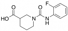 1-[(2-Fluorophenyl)carbamoyl]piperidine-3-carboxylic Acid