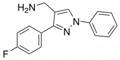 [3-(4-Fluorophenyl)-1-phenyl-1H-pyrazol-4-yl]methanamine