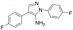 1,4-Bis(4-fluorophenyl)-1H-pyrazol-5-amine