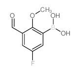 5-Fluoro-3-formyl-2-methoxyphenylboronic Acid