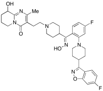 3-[2-[4-[(Z)-(4-Fluoro-2-[4-(6-fluoro-1,2-benzisoxazol-3-yl)piperidin-1-yl)phenyl](hydroxy