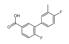 4-Fluoro-3-(4-fluoro-3-methylphenyl)benzoic acid