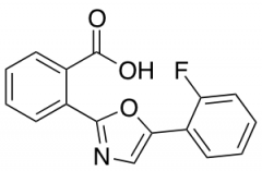 2-[5-(2-Fluorophenyl)-1,3-oxazol-2-yl]benzoic Acid
