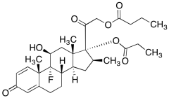 (11&beta;,16&beta;)-9-Fluoro-11-hydroxy-16-methyl-21-(1-oxobutoxy)-17-(1-oxopropox