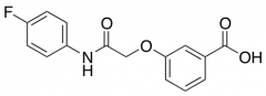 3-{[(4-Fluorophenyl)carbamoyl]methoxy}benzoic Acid