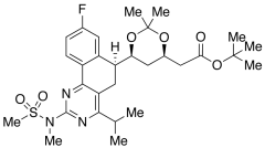 2-[(4R,6S)-6-[(S)-8-Fluoro-4-isopropyl-2-(N-methylmethylsulfonamido)-5,6-dihydrobenzo[h]qu