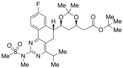 2-[(4R,6S)-6-[(R)-8-Fluoro-4-isopropyl-2-(N-methylmethylsulfonamido)-5,6-dihydrobenzo[h]qu