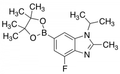 4-Fluoro-1-isopropyl-2-methyl-6-(4,4,5,5-tetramethyl-1,3,2-dioxaborolan-2-yl)-1H-benzo[d]i